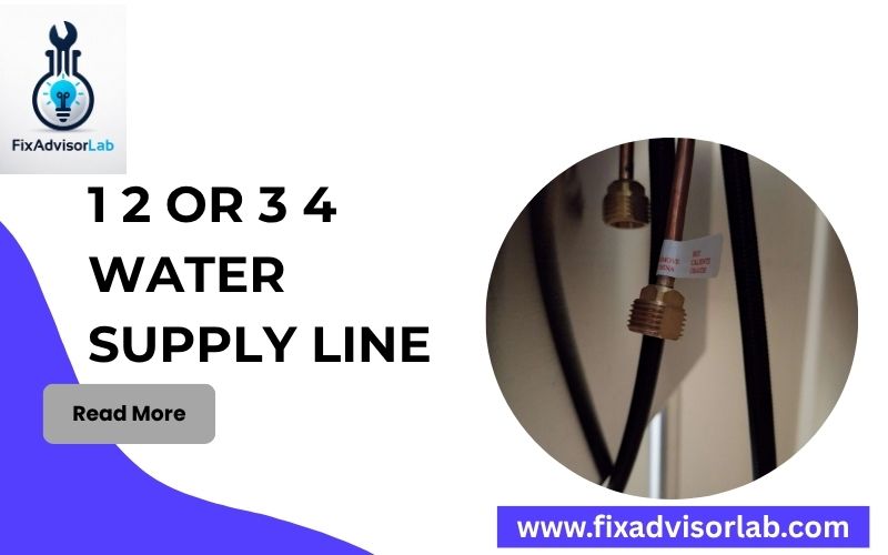1 2 Or 3 4 Water Supply Line-FI