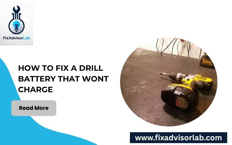 How To Fix A Drill Battery That Wont Charge-FI