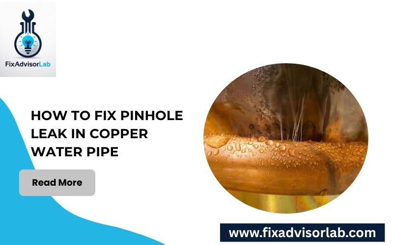 How To Fix Pinhole Leak In Copper Water Pipe-FI