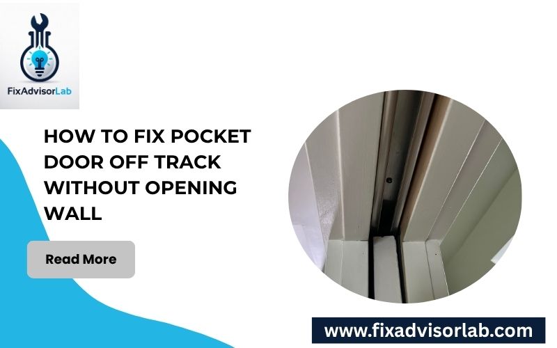 How To Fix Pocket Door Off Track Without Opening Wall-FI