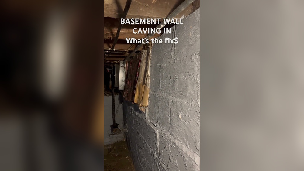 How To Fix A Basement Wall That Is Caving In