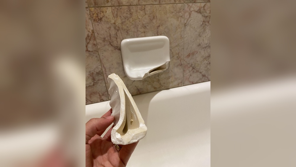 How To Fix A Broken Soap Holder In Bathroom