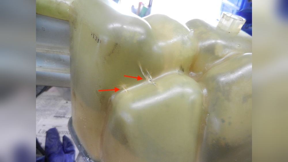 How To Fix A Crack In The Coolant Reservoir