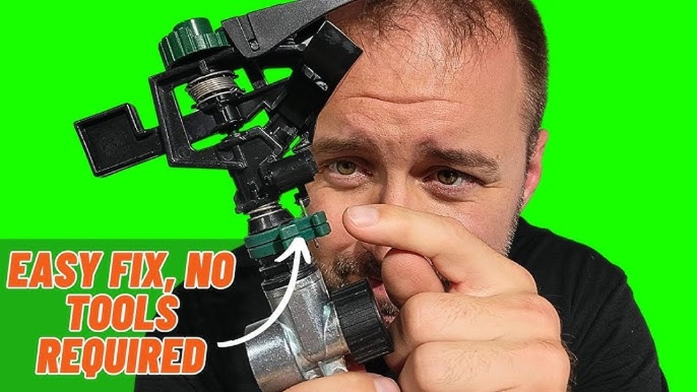 How To Fix A Rainbird Sprinkler Head That Wont Rotate