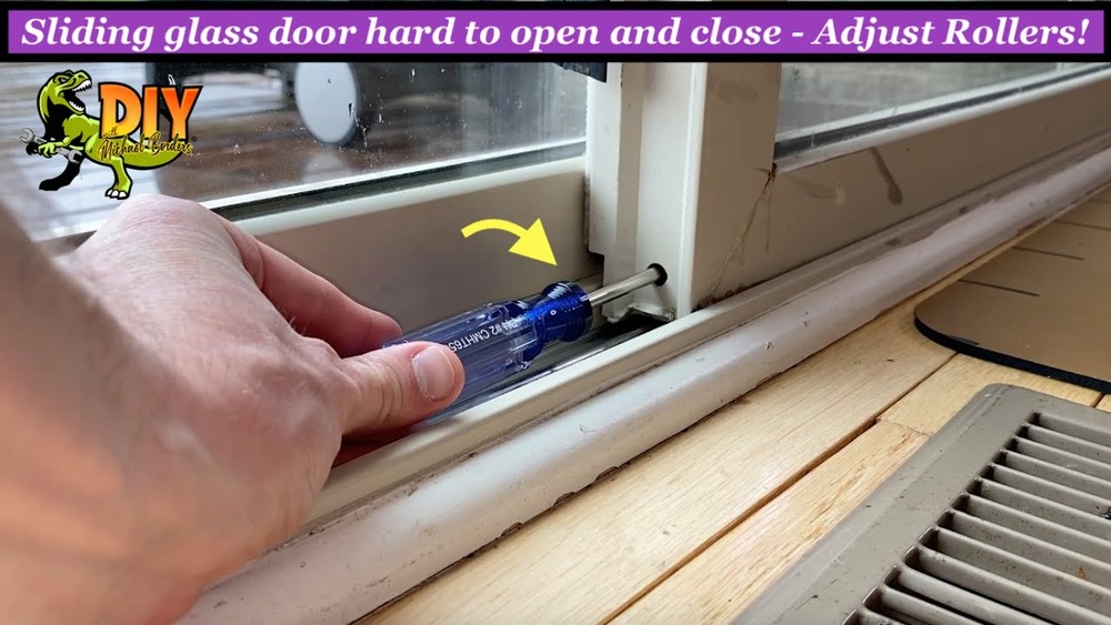 How To Fix A Sliding Glass Door That Sticks