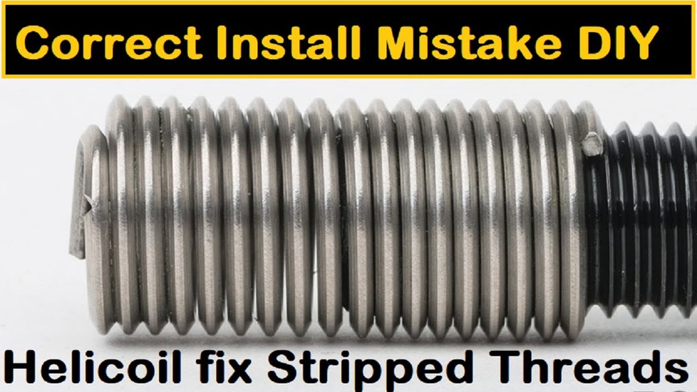 How To Fix A Stripped Bolt Hole In Engine Block