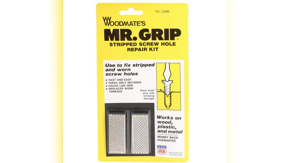 How To Fix A Stripped Screw Hole In Metal Door