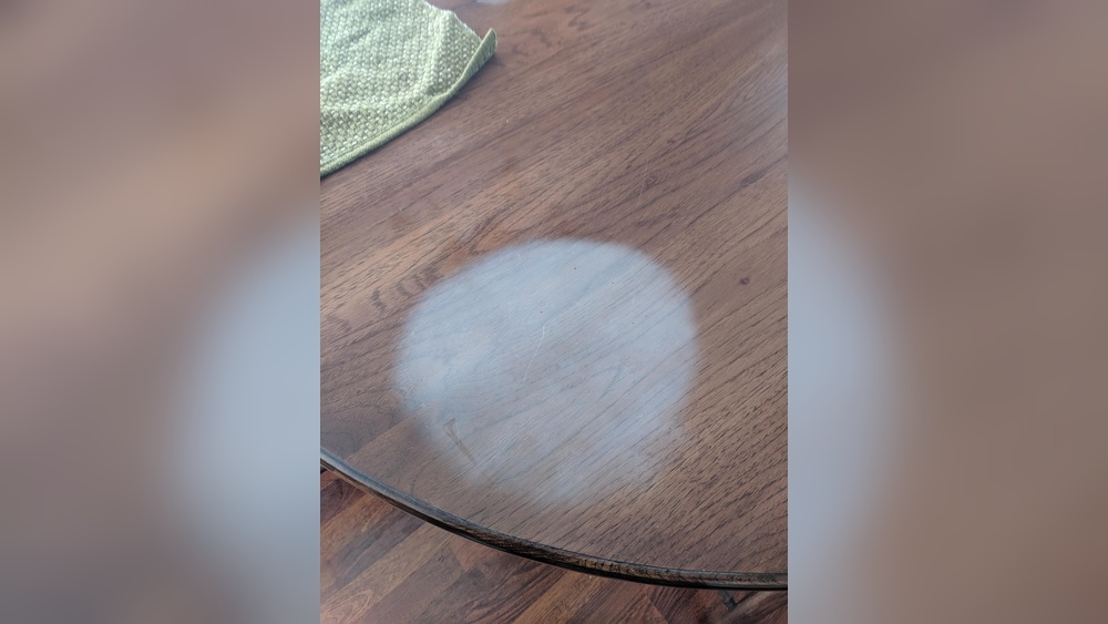How To Fix A Wood Table Top With Heat Damage