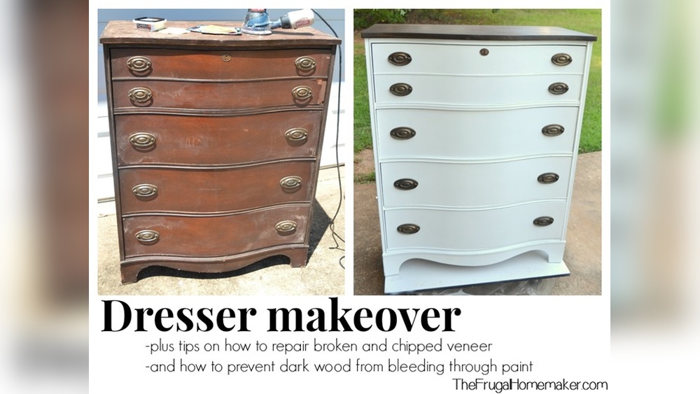 How To Fix Chipped Paint On Wood Furniture