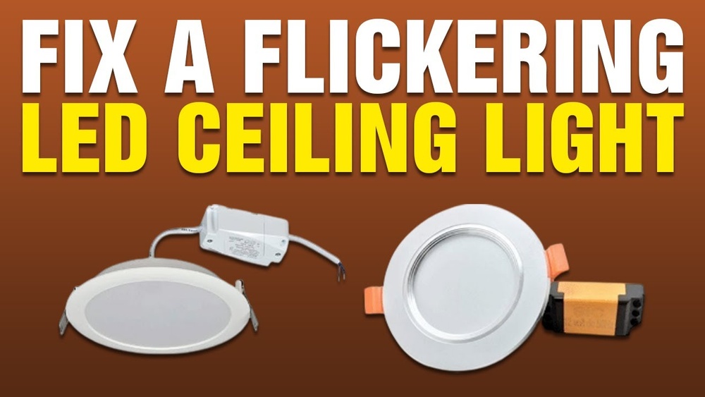 How To Fix Flickering Lights In House Ceiling