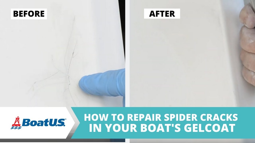 How To Fix Spider Cracks In Fiberglass Boat