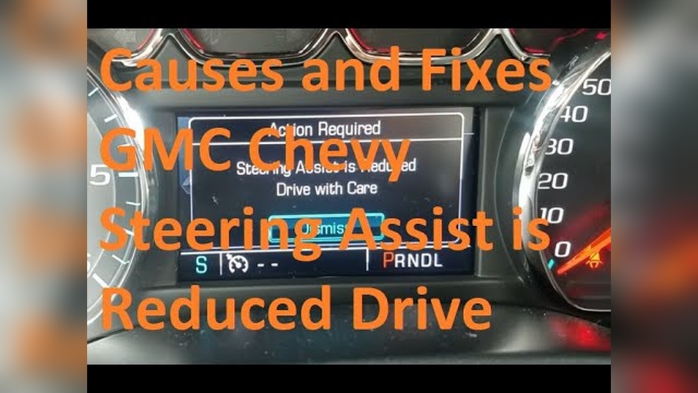 How To Fix Steering Assist Is Reduced Drive With Care