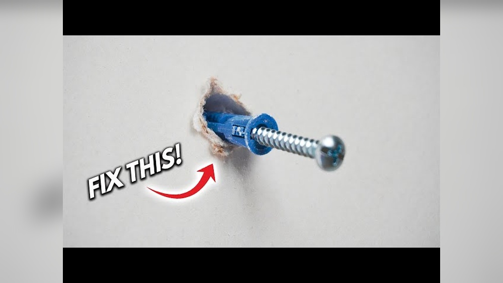 How To Fix Wall Anchor Holes That Are Too Big