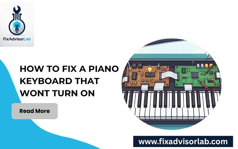 How To Fix A Piano Keyboard That Wont Turn On-FI