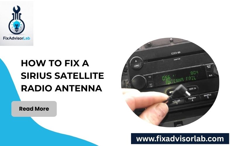 How To Fix A Sirius Satellite Radio Antenna-FI