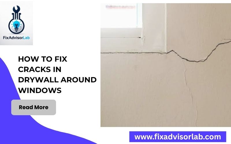 How To Fix Cracks In Drywall Around Windows-FI