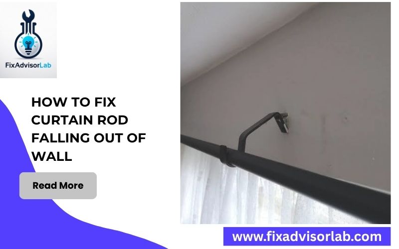 How To Fix Curtain Rod Falling Out Of Wall-FI