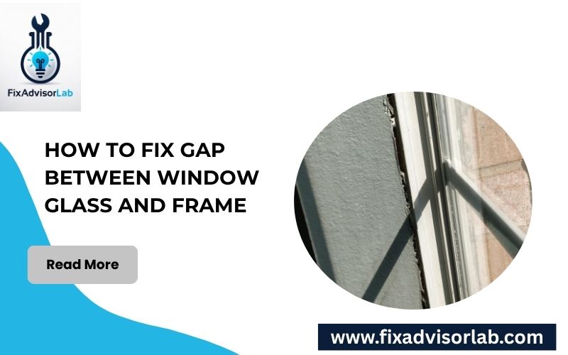 How To Fix Gap Between Window Glass And Frame-FI