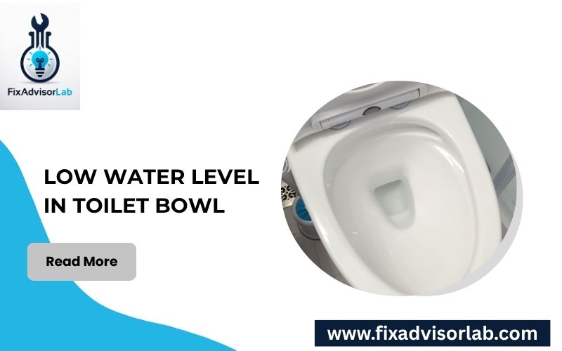 Low Water Level In Toilet Bowl-FI