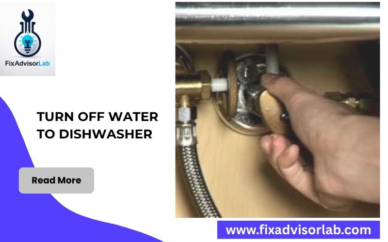Turn Off Water To Dishwasher-FI