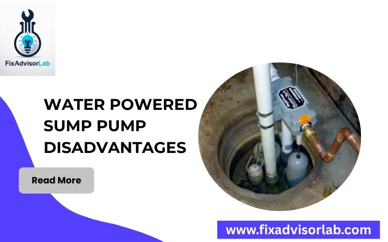 Water Powered Sump Pump Disadvantages-FI