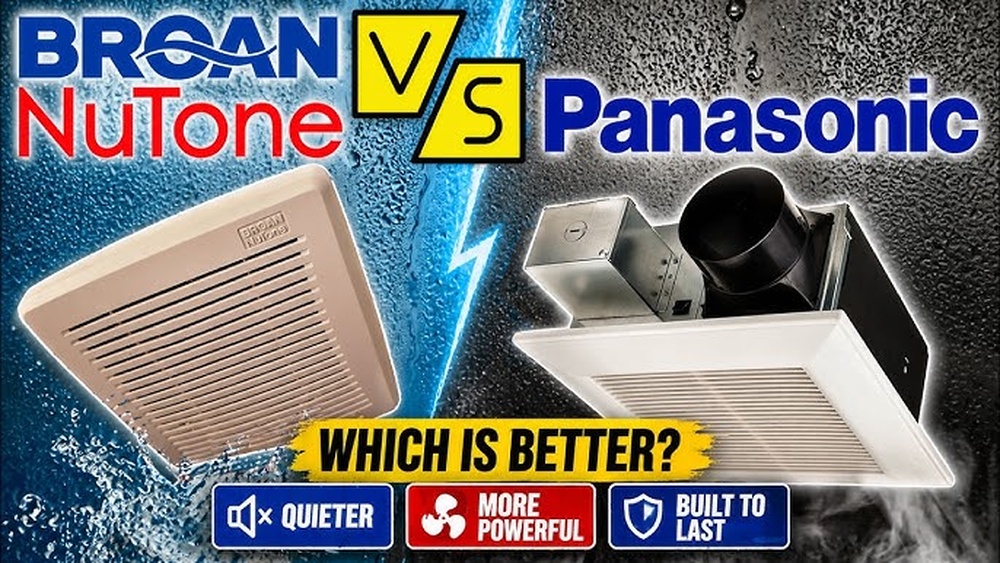 Broan Vs Panasonic Exhaust Fans