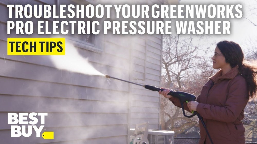 Greenworks Pressure Washer Troubleshooting