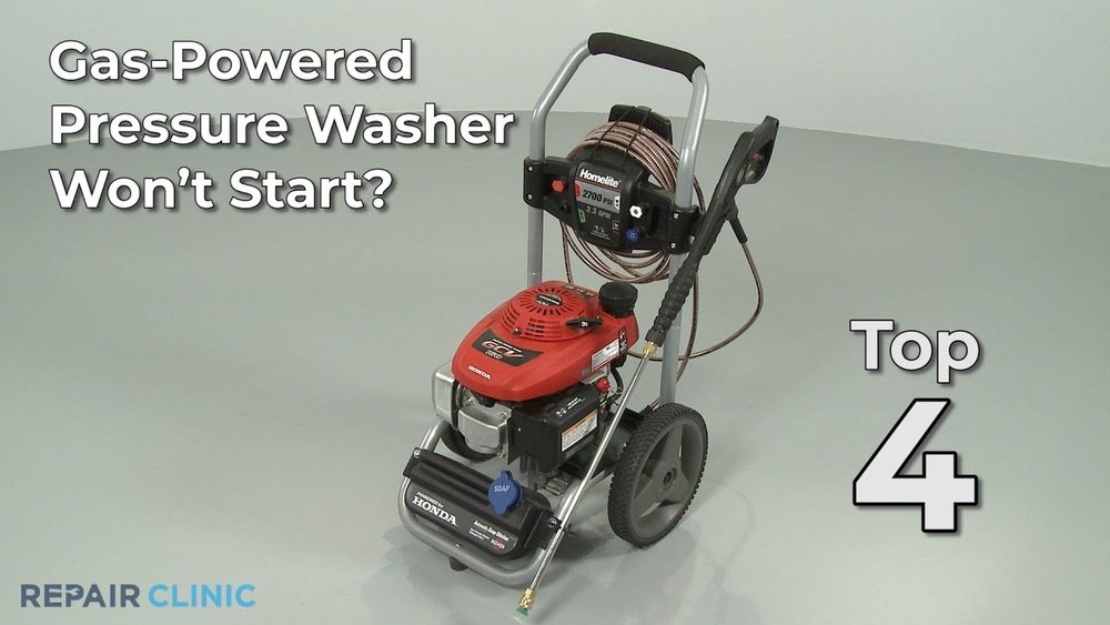 Honda Pressure Washer Wont Start