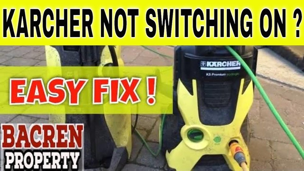 Karcher Pressure Washer Won T Start