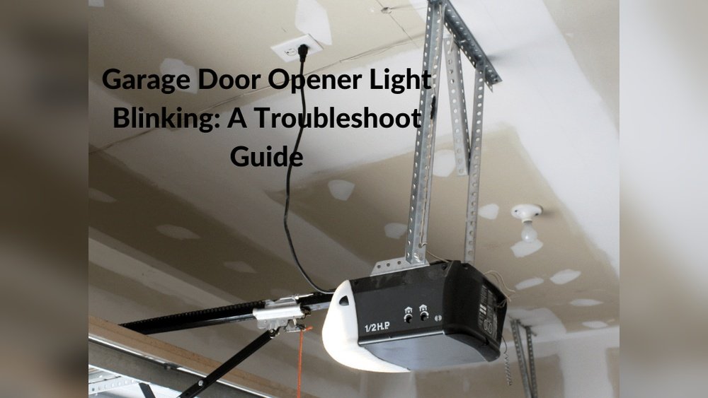 Liftmaster Garage Door Opener Blinks Twice Won T Open