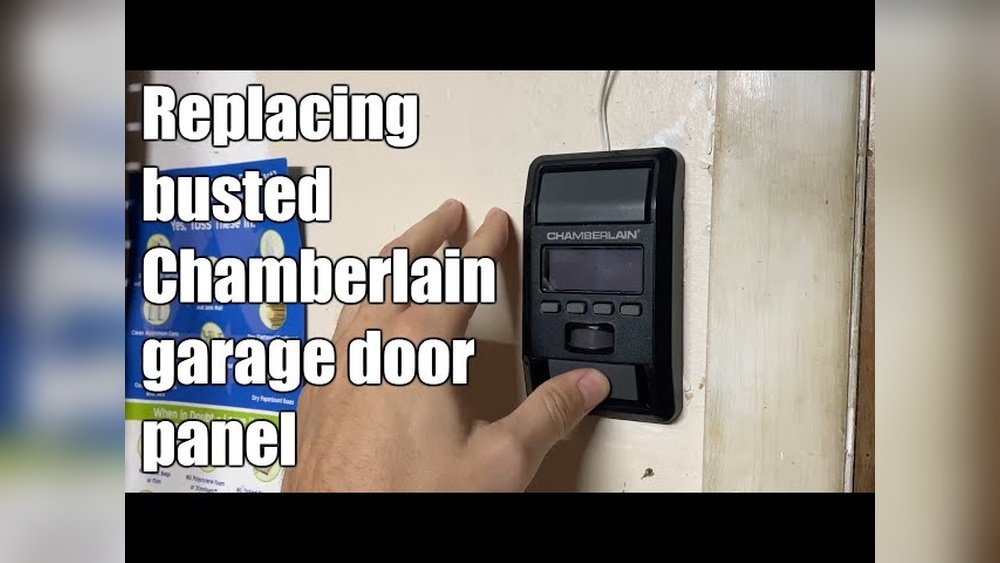 Liftmaster Garage Door Opener Control Panel Working