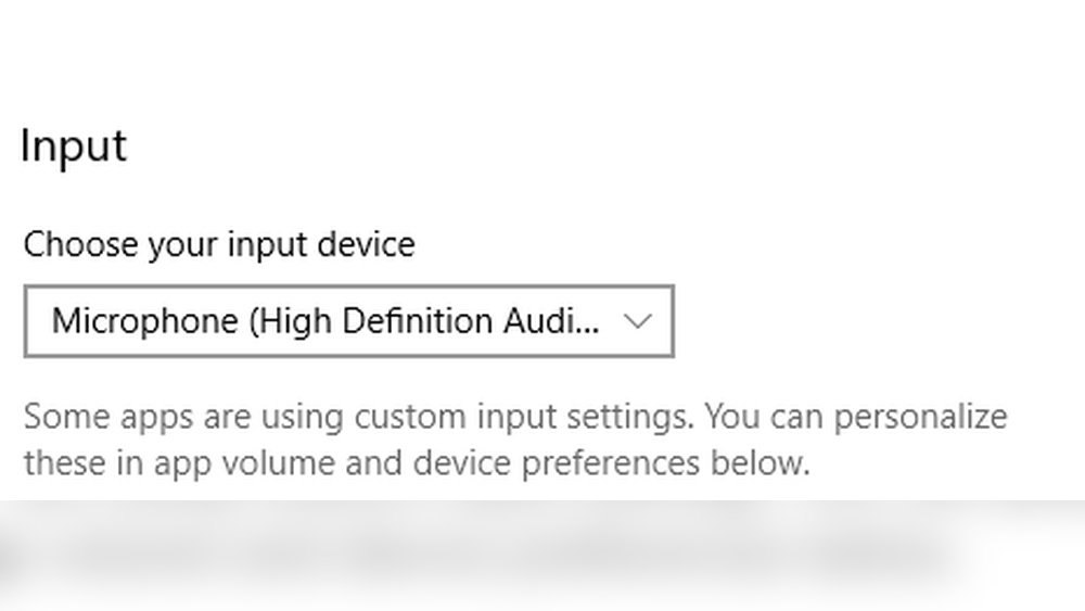 Microphone Detected But Not Working