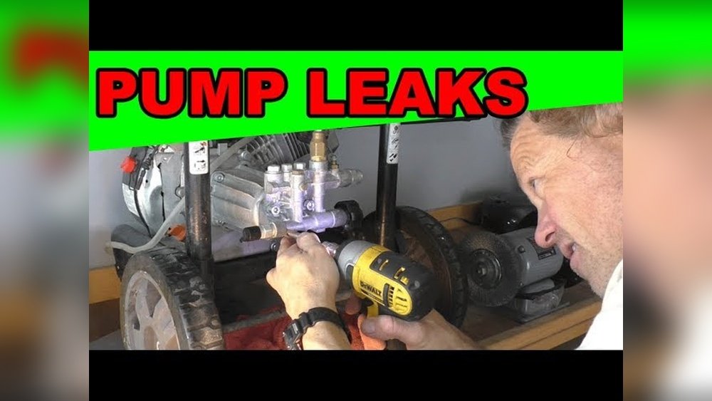 Pressure Washer Leaking Water