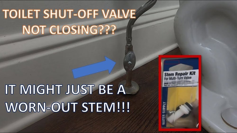 Shut Valve Toilet Not Working
