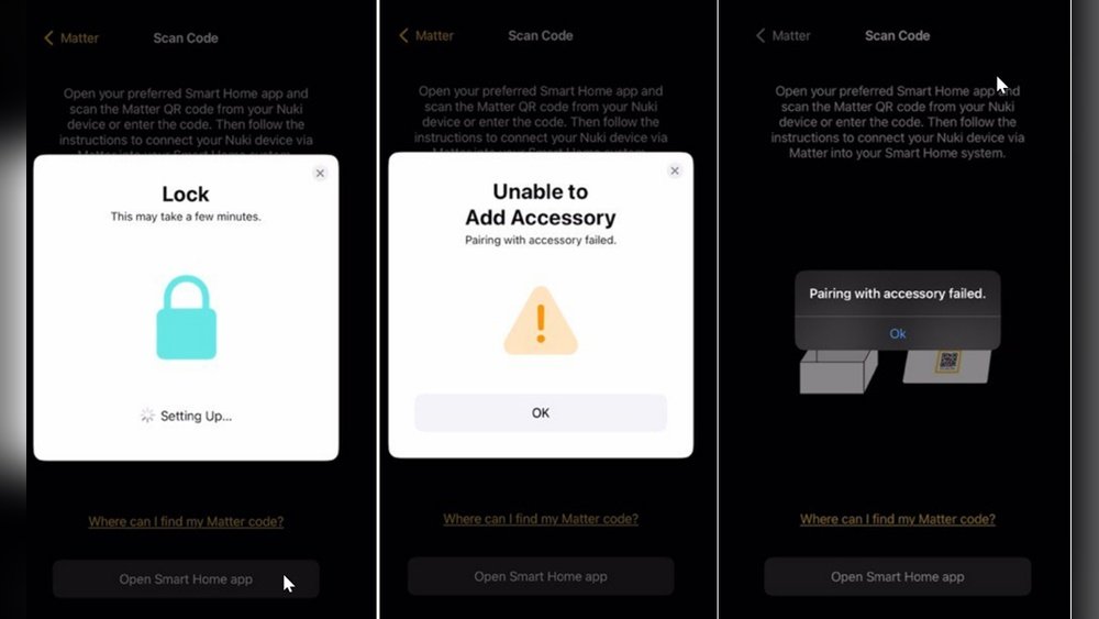 Smart Lock Reset Guide Matter Device Fails