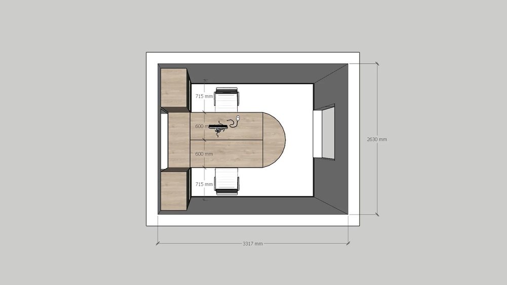 How to Arrange Two Desks in a Small Office