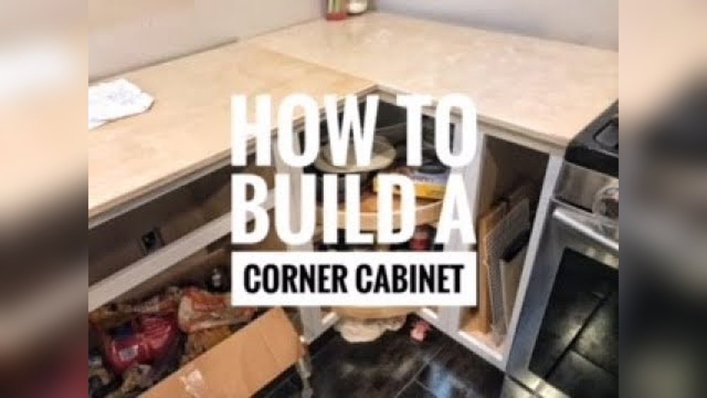 How to Build L Shaped Cabinet