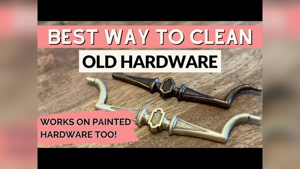How to Clean Hardware from Cabinets