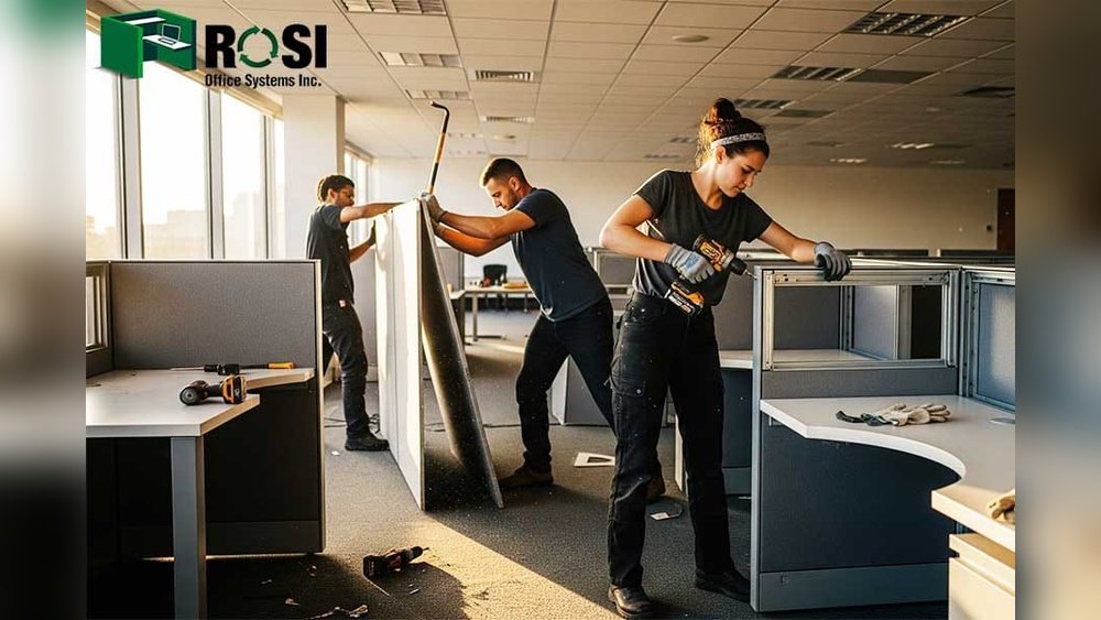 How to Dismantle Office Partitions