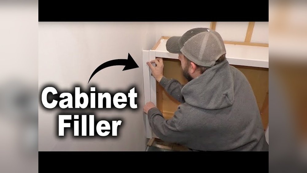 How to Fill Gap between Cabinet And Wall