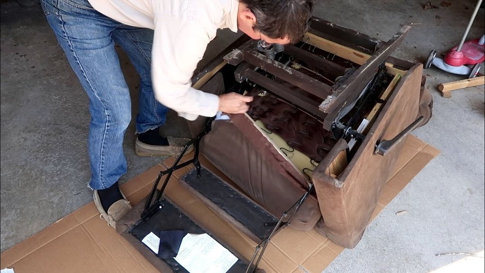 How to Fix a Broken Recliner Frame