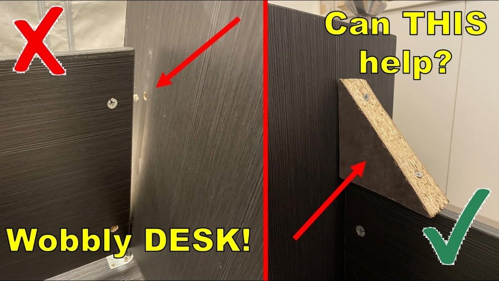 How to Fix a Wobbly Computer Desk