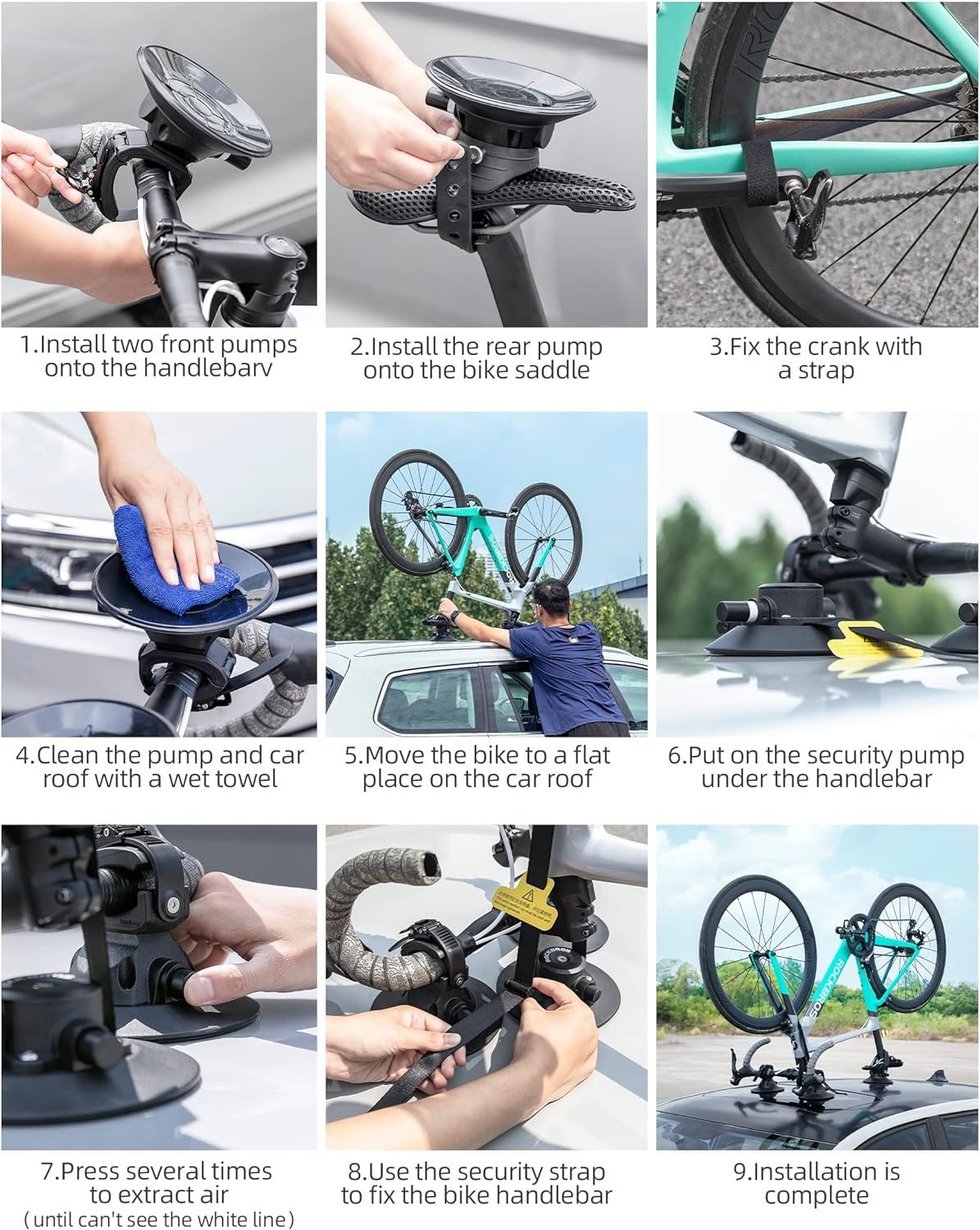 A metal receiver shim being fitted to a bike rack hitch mount.