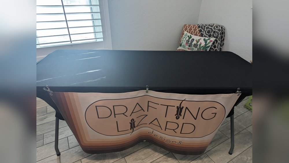How to Hang Banner on Table
