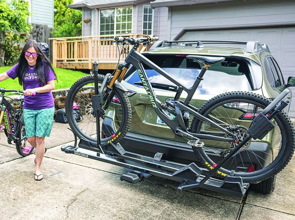 Essential heavy-duty straps and gear needed for securing bikes on a rack.
