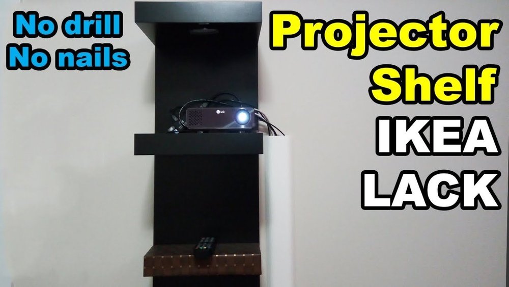 How to Mount a Projector Without Drilling