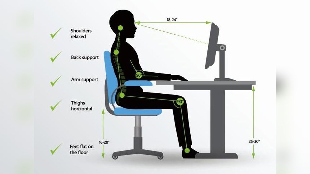 How to Properly Sit in an Office Chair