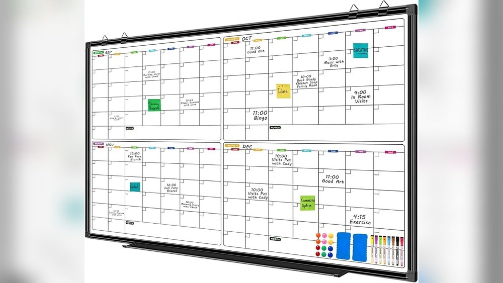 How to Use Large Dry Erase Calendar
